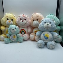 Care Bears 1980&#39;s 90&#39;s Kenner Care Bears Lot Of 6  Good Conditon - £43.36 GBP