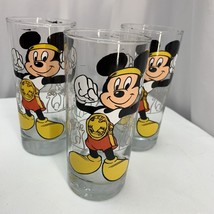 3 Walt Disney Mickey Mouse Headband Athlete Champion Belt Drinking Glass... - $17.05