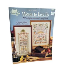 American School of Needlework Words to Live By 10 Samplers Cross Stitch ... - $8.90