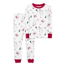 Carter&#39;s Child of Mine Baby and Toddler Holiday Pajamas, 2-Piece, Size 18M - $16.82