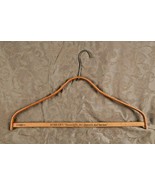 KOHLER&#39;S Dry Cleaners and Furriers Advertising Wood Hanger VTG Phoenix P... - £15.02 GBP