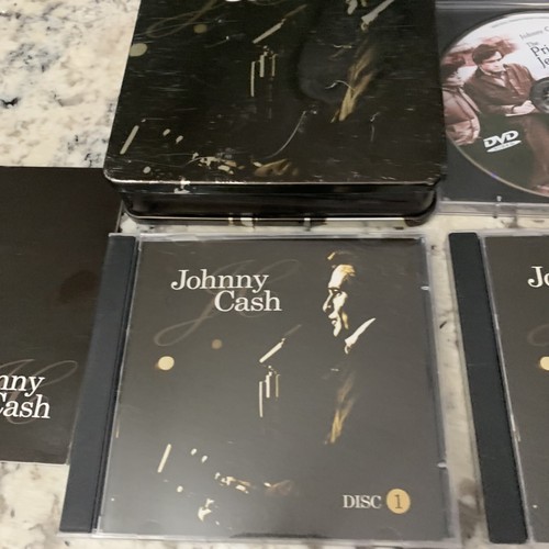 Johnny Cash - Forever Johnny Cash Tin Box Set 2 CDs / 1 DVD / 1 Book Item image 5
