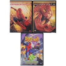 Spider-Man, Spider-Man 2, &amp; The Spectacular Spider-Man DVD Lot - $7.70