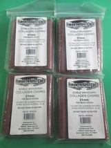 21 mm Snack Stick CASINGS CHOOSE QUANTITY BEEF COLLAGEN Slim sausage  - £18.28 GBP+
