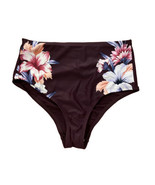 Kona Sol Purple Floral Hipster Bikini Swimsuit Bottom Womens Small Beach... - $7.00