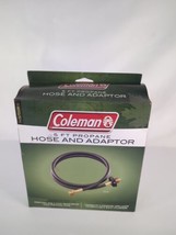 Coleman 5ft Propane High-Pressure Hose And Adapter New In Box - £15.18 GBP