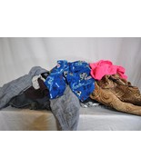 Mixed Lot of Clothes, Curtains and a Fanny Pack - $9.90