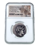 Kingdom of Thrace Lysimachus 305-281 BC Ar Tetradrachm XF 5/5 3/5 Fine S... - $26,463.24 CAD
