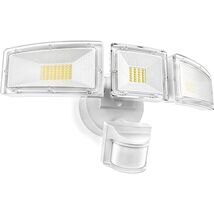 SAATLY Motion Sensor Outdoor Lights 4600LM LED IP65 Waterproof 3 Head - €20,03 EUR