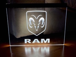 Dodge Ram Led Neon Sign Hang Signs Wall Home Decor, Room, Craft Art - £20.32 GBP+