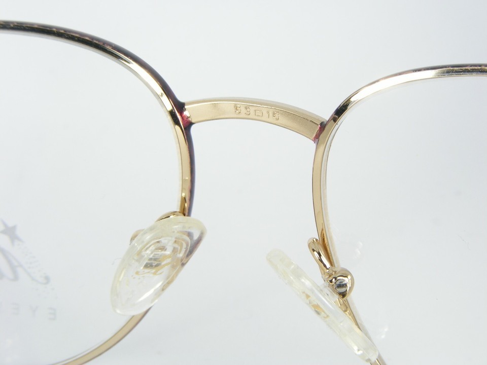 NEW W/ TAG Altair 330 BURGUNDY EYEGLASSES GLASSES METAL FRAME 53-16-135mm France Item image 7