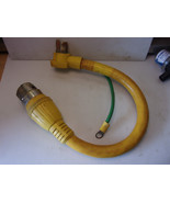Hubbell Marine 50Amp twist lock 125/250VAC pig tail  3 Prong male Plug  ... - $1,111.92 MXN