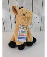 Eco Pals Donkey Plush St Louis Zoo Recycled Grey Stuffed Animal Toy 8in - €7,12 EUR