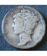 1923-P Mercury Silver Dime. - £2.54 GBP