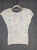 Vintage Cross Country Knits Sweater Womens Small Colorful - $9.49