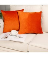 Mzpso Pack Of 2, Solid Decorative Sq\. Throw Pillow Covers For Sofa Bedr... - $57.49 CAD