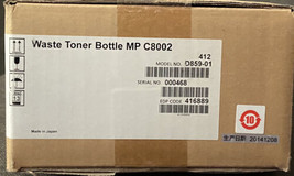 Ricoh Genuine Waste Toner Bottle MP C8002 NWT - $23.61