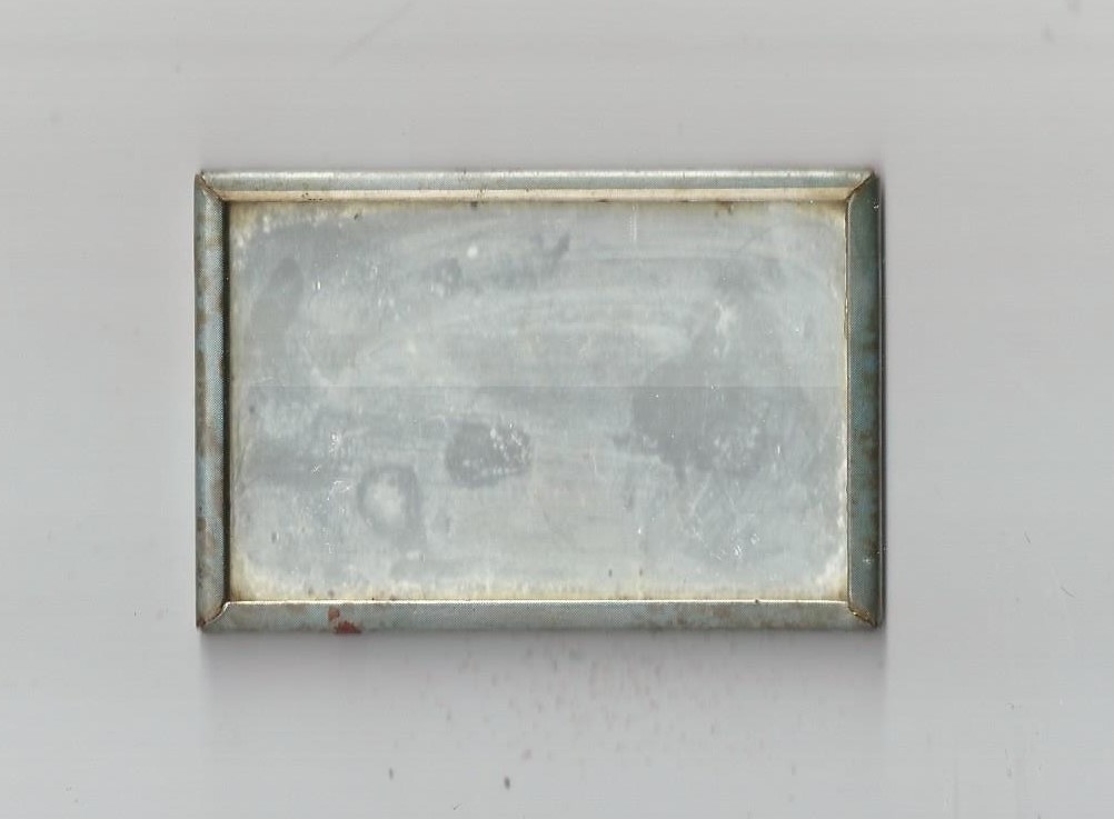 Vtg Souvenir CITY CAB Jefferson Monroe NC Small palm mirror Anytime Anywhere  Item image 2