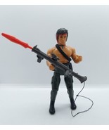 Vintage Rambo Action Figure With Rocket Launch 1985 - £27.28 GBP