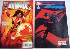 Lady Rawhide #1 and Zorro #0 Topps Comics VF - £10.35 GBP