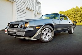 1981 Chevrolet Camaro Z28 charco | 24x36 inch POSTER | vintage classic car - £16.17 GBP