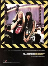 Rolling Stones 1999 No Security original album advertisement 8 x 11 ad print - $4.01