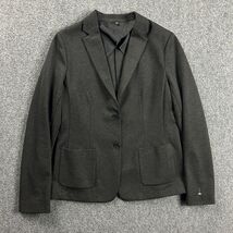 Uniqlo Blazer Womens Medium Gray Jacket Coat Pockets Polyester Blend - €18,81 EUR