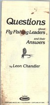 Fly Fishing Leon Chandler Cortland Line Instruction Brochure 1980&#39;s - £11.67 GBP