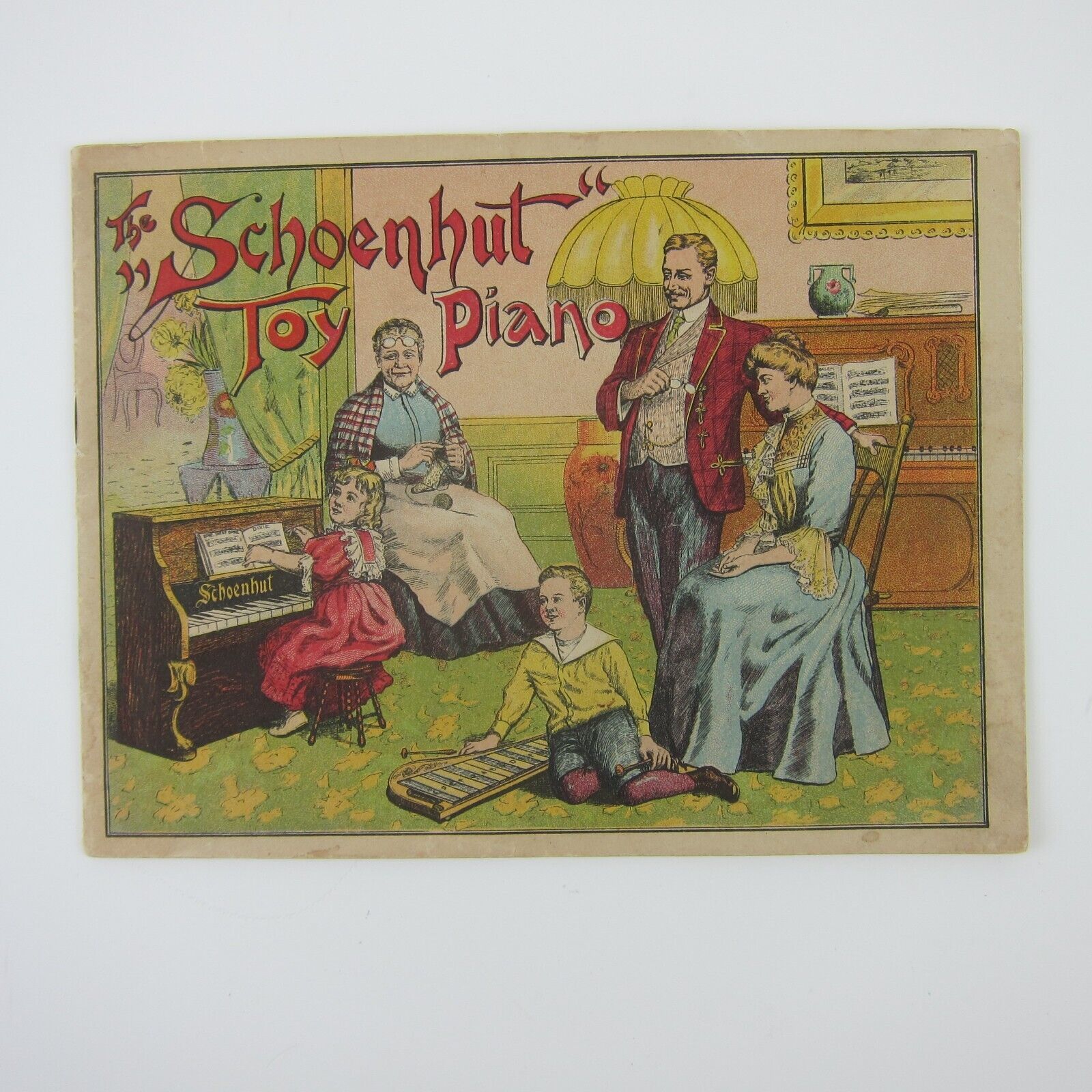 Schoenhut Toy Piano Music Instructor Booklet & Toy Catalog Antique c 1910 - $174.99