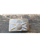 Imperial Russia pre-1917 Artillery Grenadier Brass Belt Buckle WW1 Tsarist - $1,350.51 MXN