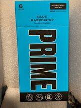 1 Box Prime Blue Raspberry Hydration Sticks (6) Expired 1/2025 *Unopened... - $11.99