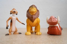 Lot of 3 Burger King Exclusive Disney Lion King Toys - £9.22 GBP