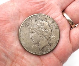 1923 S $1 Peace Silver Dollar - £24.08 GBP