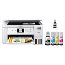 Epson Ecotank Printer Et 2850 Ink Refill Scanner Smart Panel Bonus Black Ink Btl - $361.99