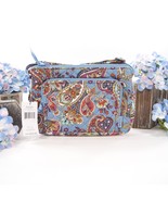 Vera Bradley Provence Paisley RFID Little Hipster Messenger Crossbody Ba... - $63.86