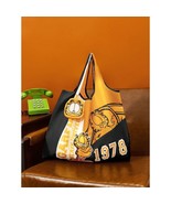 Garfield Reusable Shopping Tote Bag with Pouch | Large 1978 Cartoon Eco Bag - $15.00