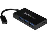 StarTech.com 4-Port USB 3.0 Hub - Powered USB 3.0 Hub - USB-C to 1x USB-... - $50.06