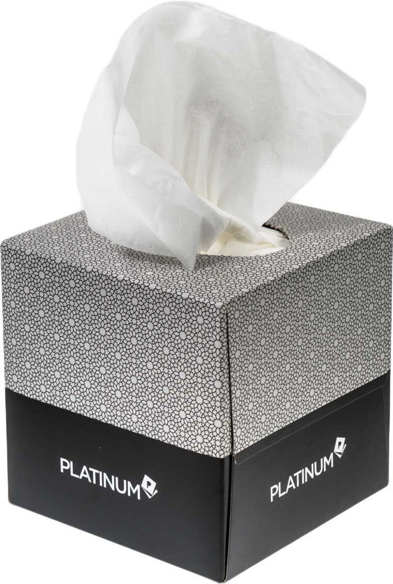 Tissues Platinum 2 PLY 90s 12 Pack Carton - $16.16
