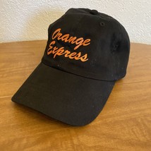 Orange Express Hat Cap Black Hook and Loop - $8.00