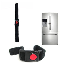 1 Safety Locking Strap Latch Appliance Refrigerator Cabinet Child Baby P... - £15.14 GBP