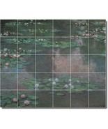 Claude Monet Garden Painting Ceramic Tile Mural BTZ06272 - $300.00+