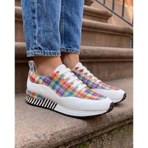 The Valencia White Leather Women Sneaker image 8