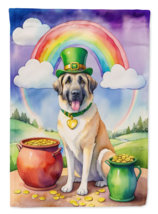 Anatolian Shepherd St Patrick&#39;s Day Garden Flag - £16.25 GBP