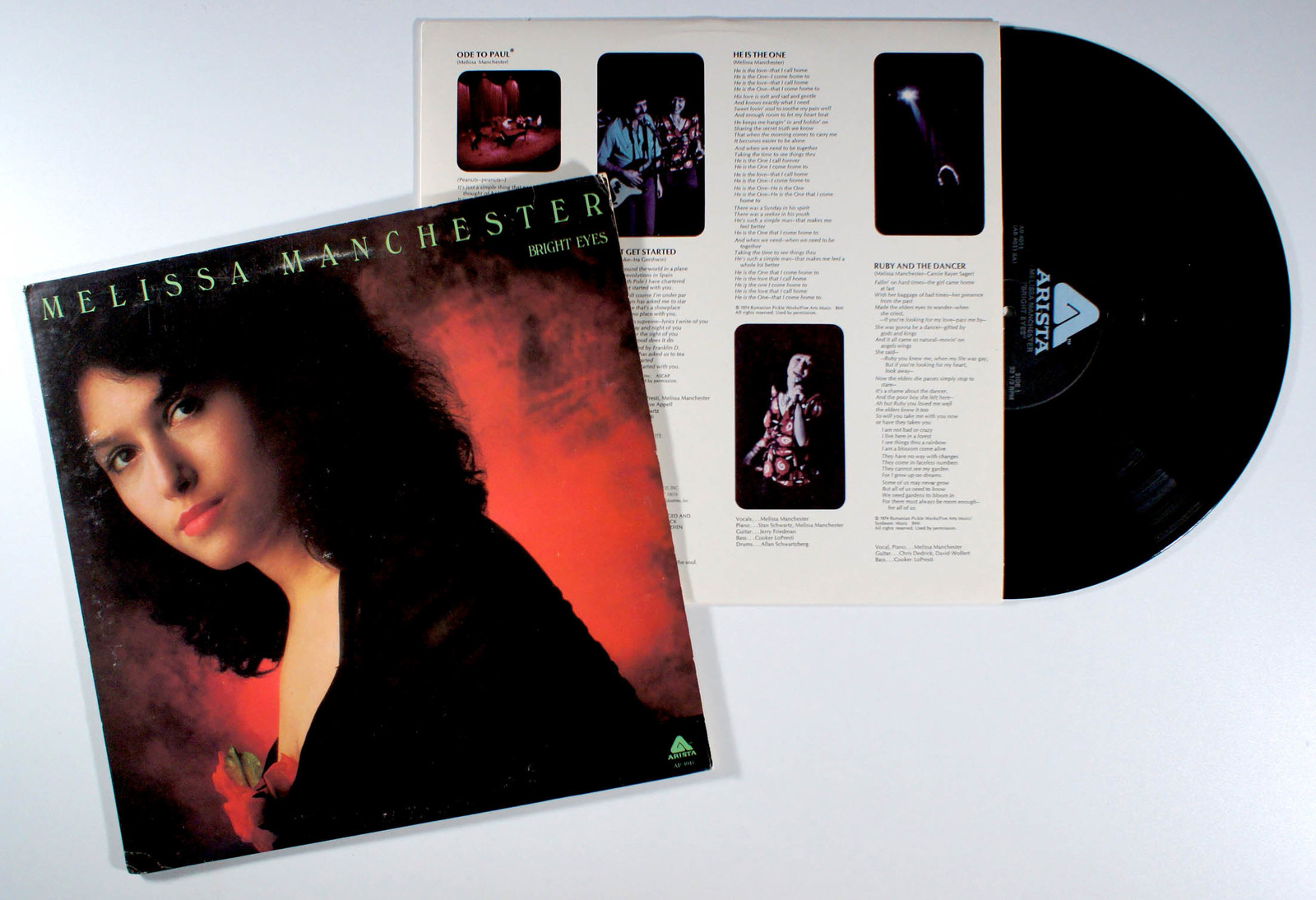 Melissa Manchester - Bright Eyes (1974) Vinyl LP • O Heaven - $10.61