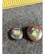 WW2 Third + Fourth Liberty Loan Button Pin Pinback Whitehead American Ar... - £10.96 GBP
