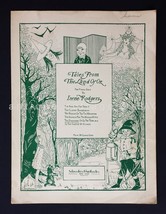 1932 Antique Tales From The Land Of Oz Sheet Music Discover Terrible Wizard - £56.39 GBP