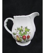 Ironstone Valencia Pontesa Pitcher Made in Spain Fruit Pattern 20 Ounce ... - £27.25 GBP