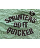 Vintage 1970s Russell Athletic Corredores Do It Quicker Camiseta Verde L... - $2,164.41 MXN