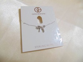 Giani Bernini Sterling Silver Bow Pendant Necklace R417 $90 - £26.67 GBP