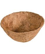 10 Inches Thick Coco Fiber Replacement Liners Basket Shaped Round Thick ... - £7.03 GBP